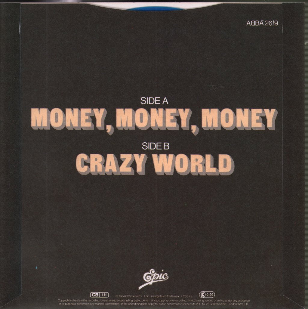 ABBA - Money Money Money - 7 Inch