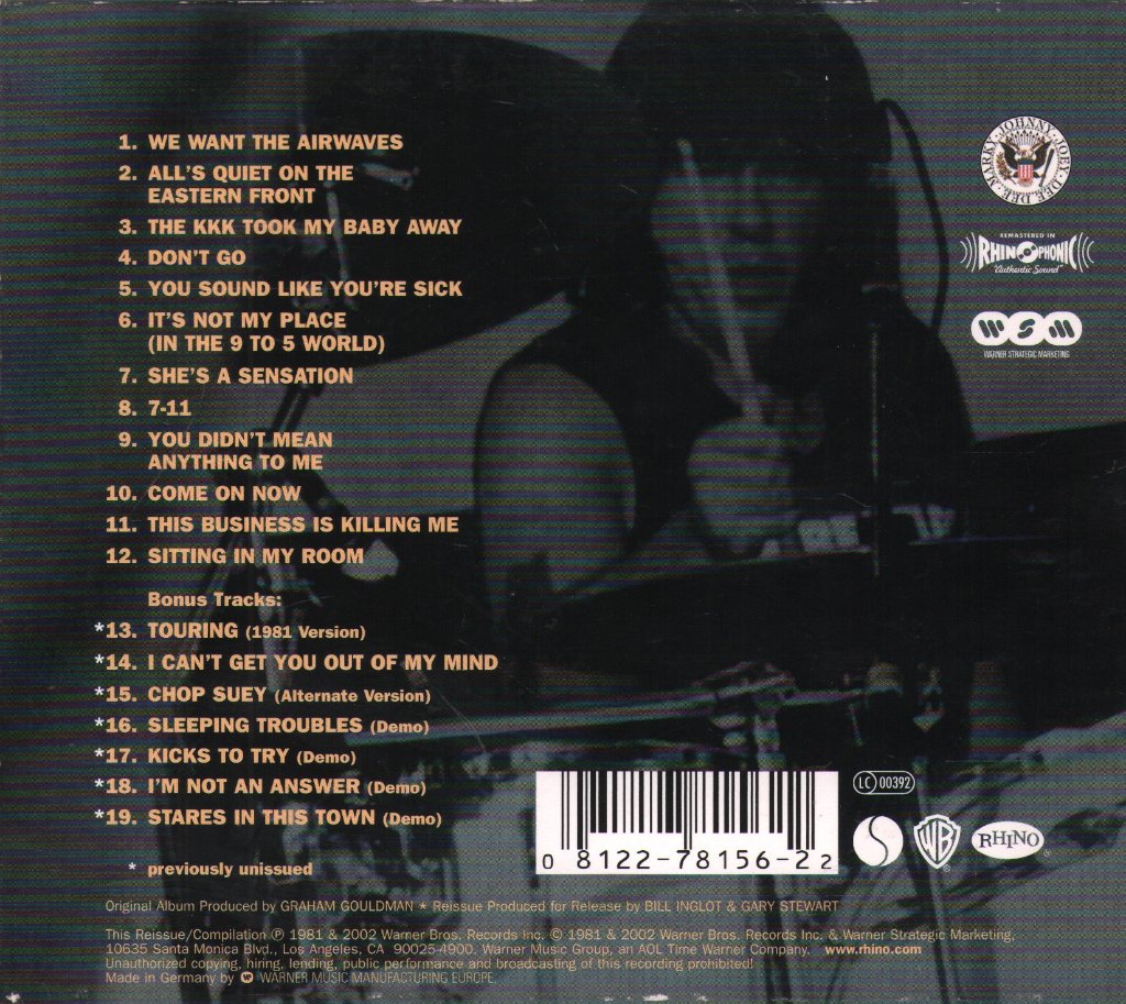 Ramones - Pleasant Dreams - Cd
