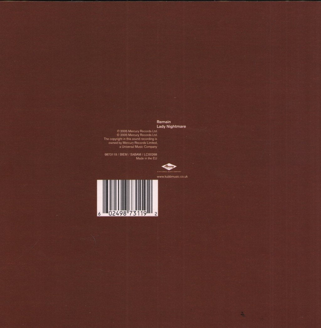 Kubb - Remain - 7 Inch