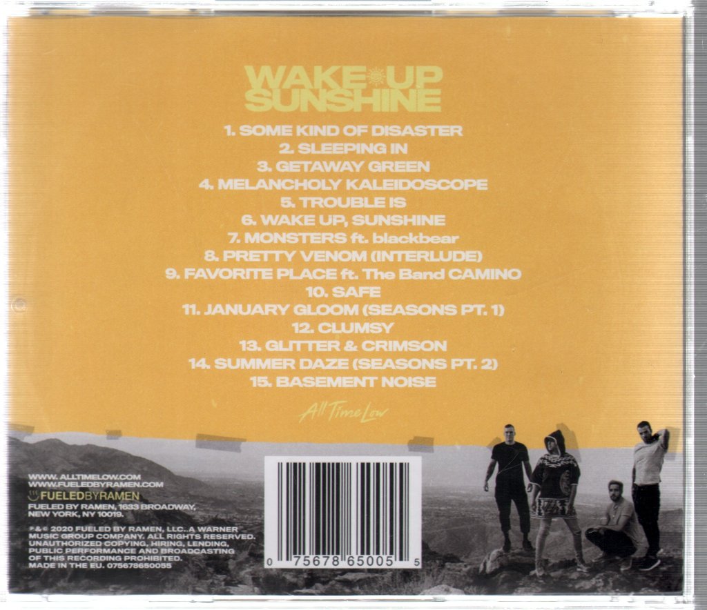 All Time Low - Wake Up Sunshine - Cd