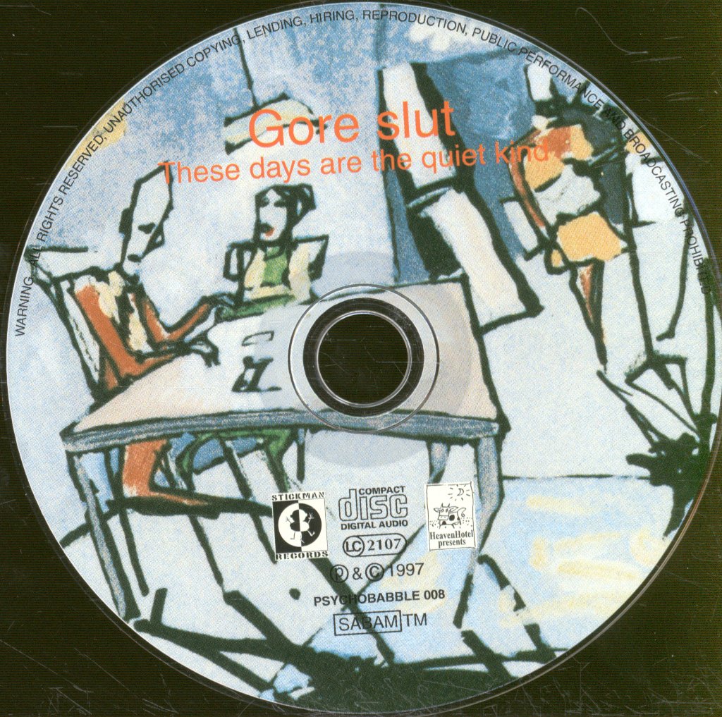 Gore Slut - These Days Are The Quiet Kind - Cd