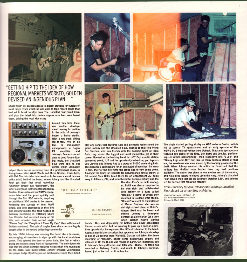 Johnny's Uncalled Four - Lost Album - Lp