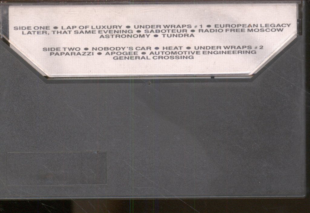 Jethro Tull - Under Wraps - Cassette