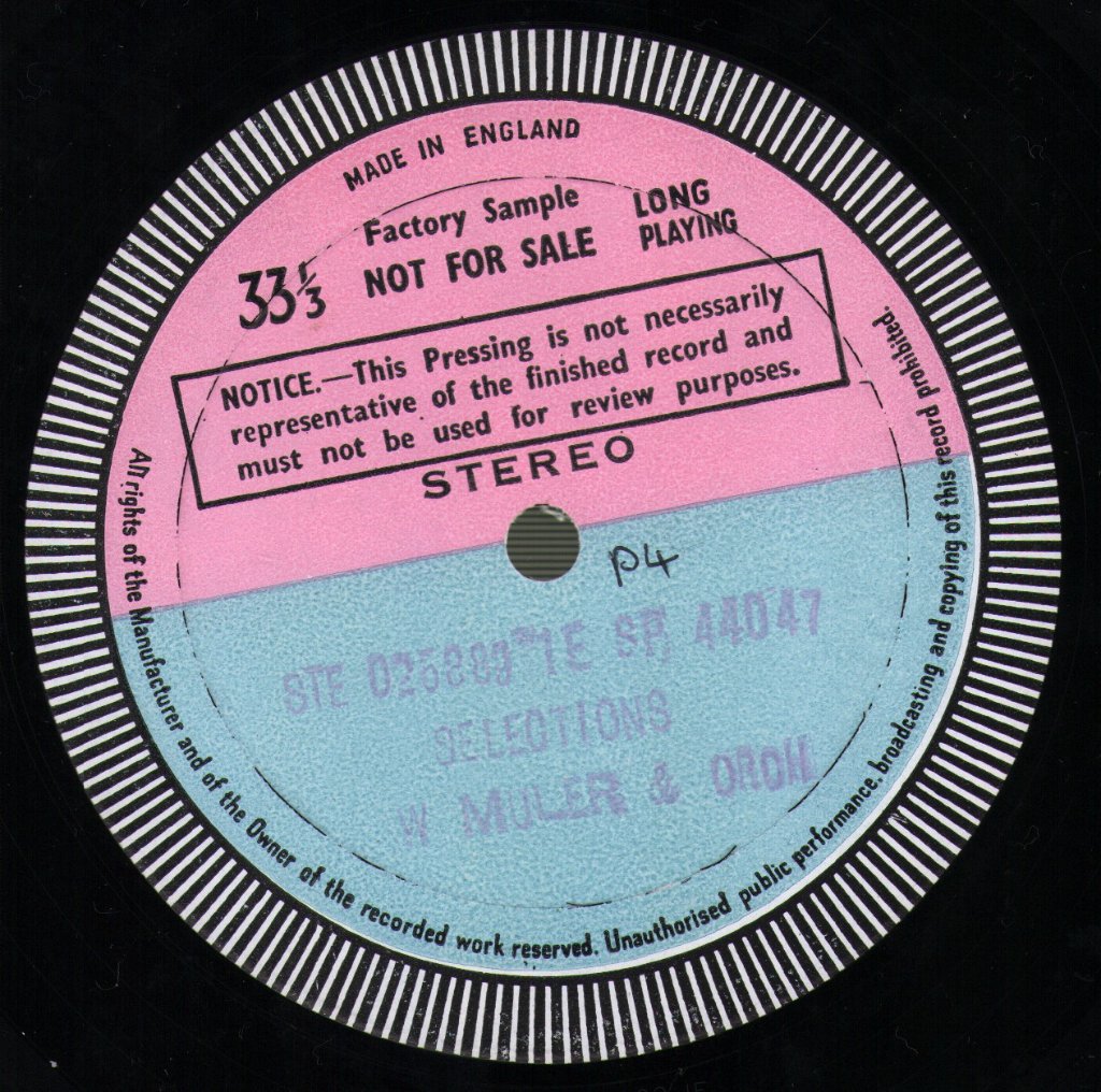 Werner Muller and his Orchestra - Werner Müller On Broadway - Lp