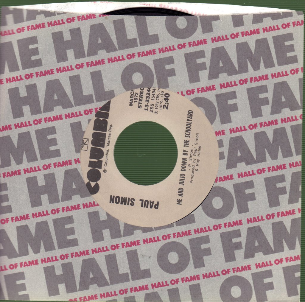 Paul Simon - Mother And Child Reunion / Me And Julio Down By The Schoolyard - 7 Inch