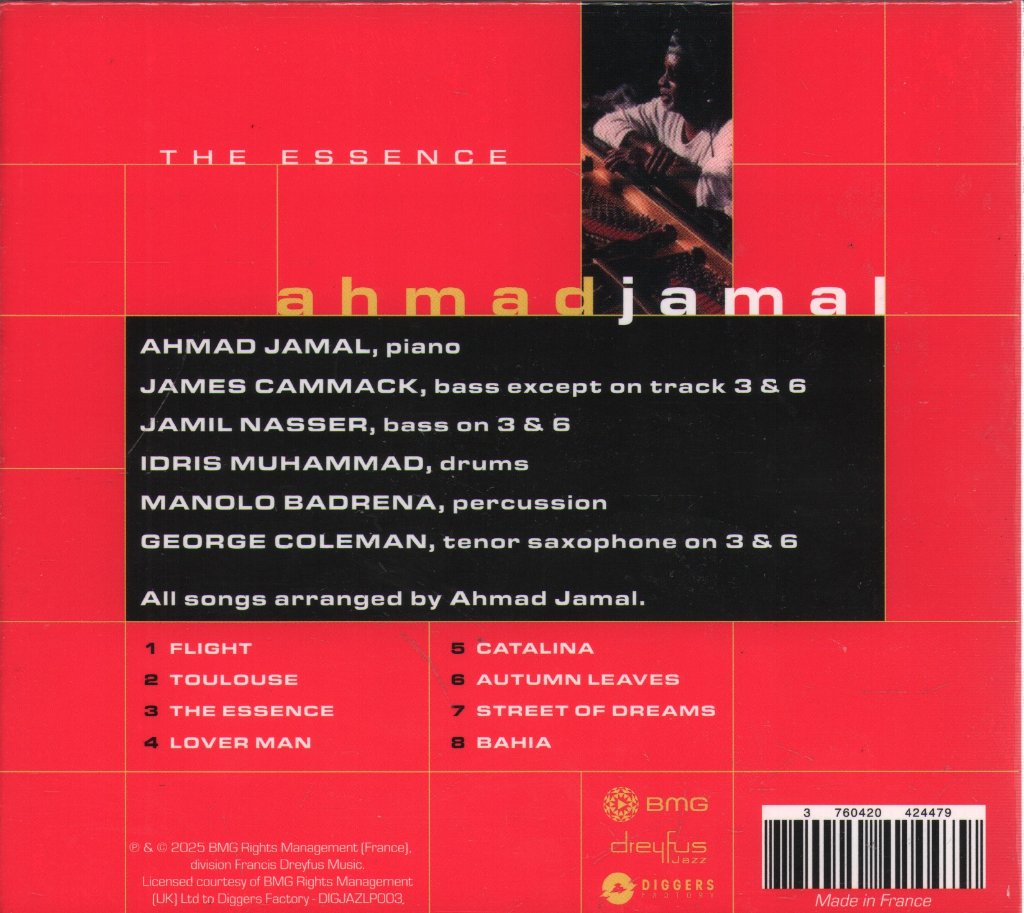 Ahmad Jamal - Essence, Vol. 1 - Cd