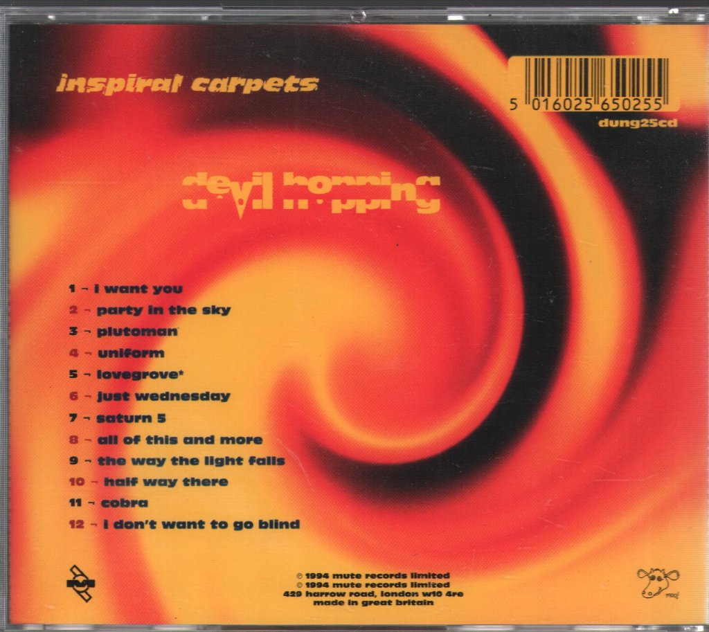 Inspiral Carpets - Devil Hopping - Cd