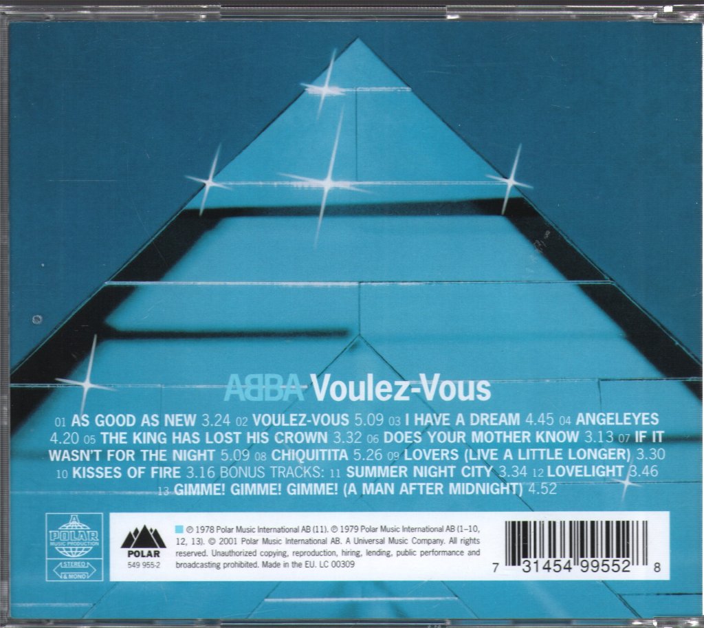 ABBA - Voulez-Vous - Cd