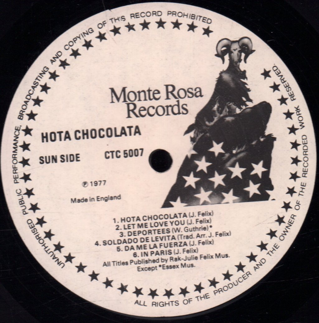 Julie Felix - Hota Chocolata - Lp