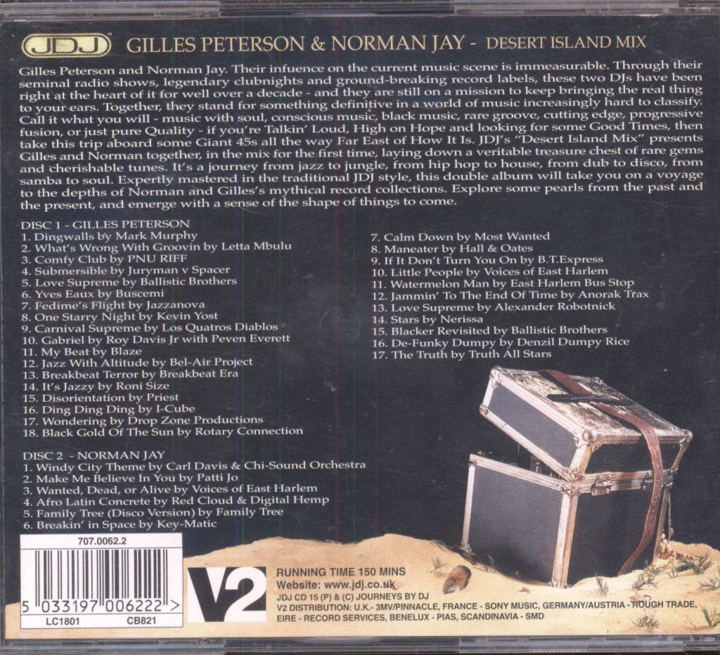 Gilles Peterson & Norman Jay - Desert Island Mix - Double Cd