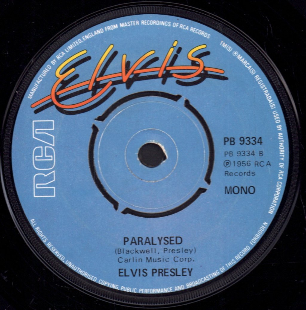 Elvis Presley - Old Shep - 7 Inch