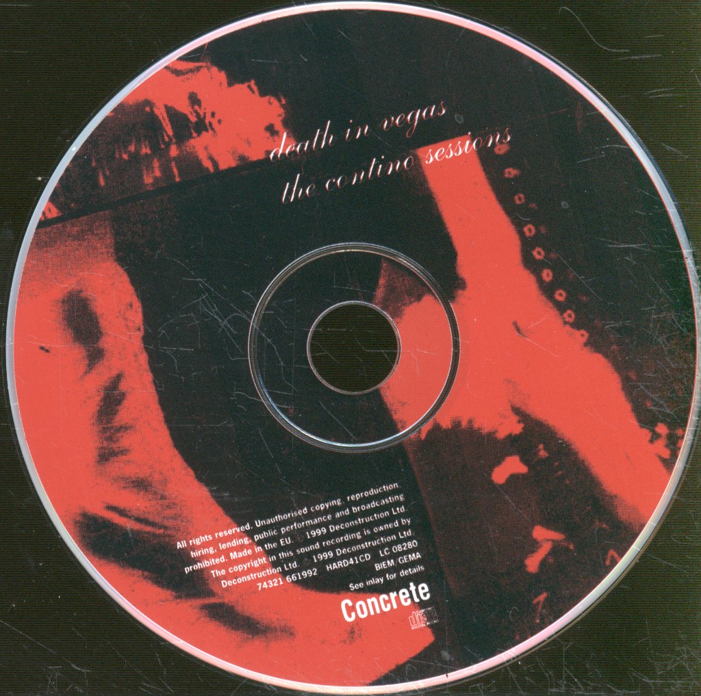 Death In Vegas - Contino Sessions - Cd
