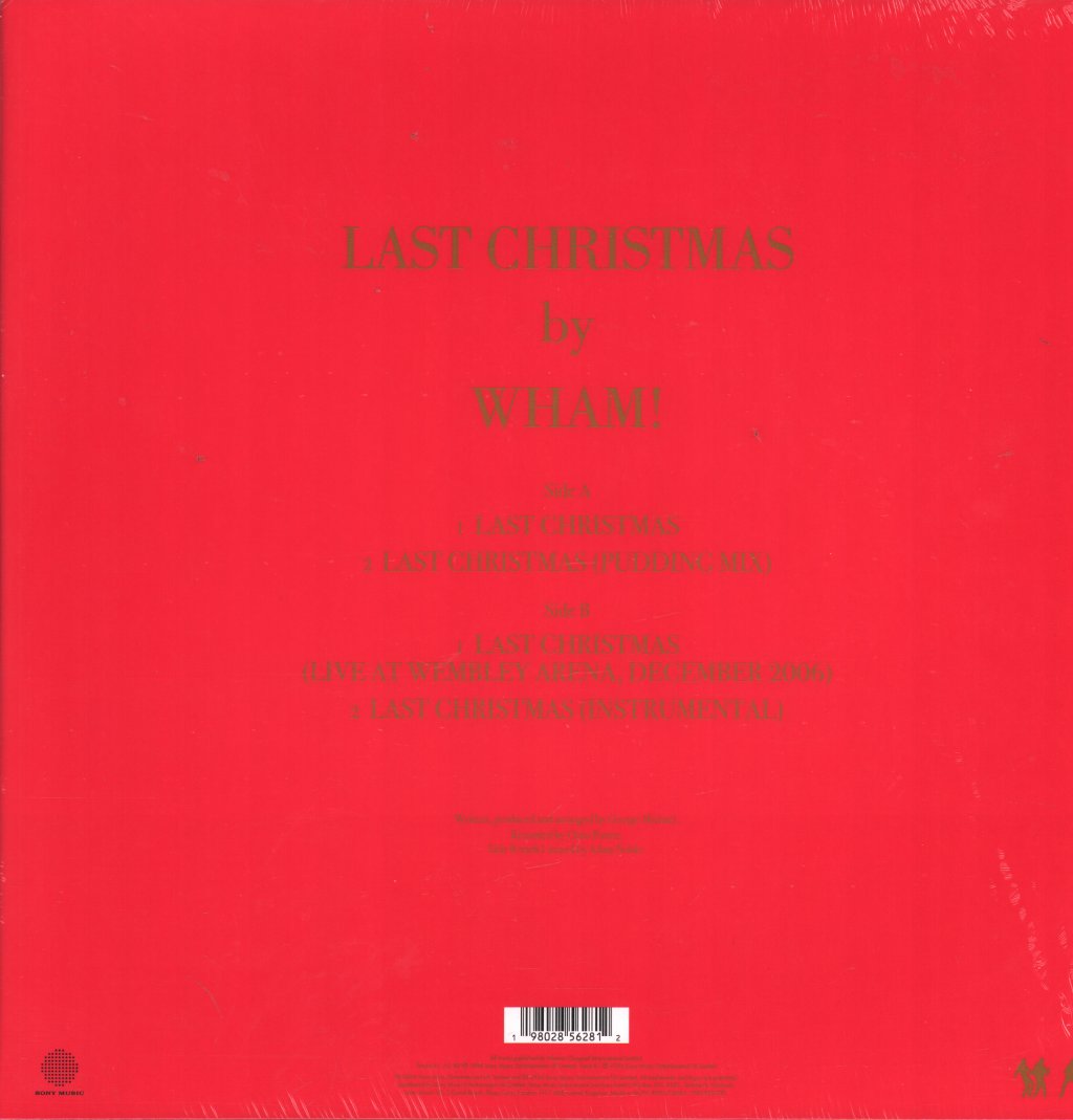 Wham! - Last Christmas (40th Anniversary) - 12 Inch