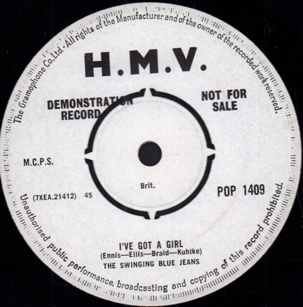 Swinging Blue Jeans - Make Me Know You're Mine - 7 Inch