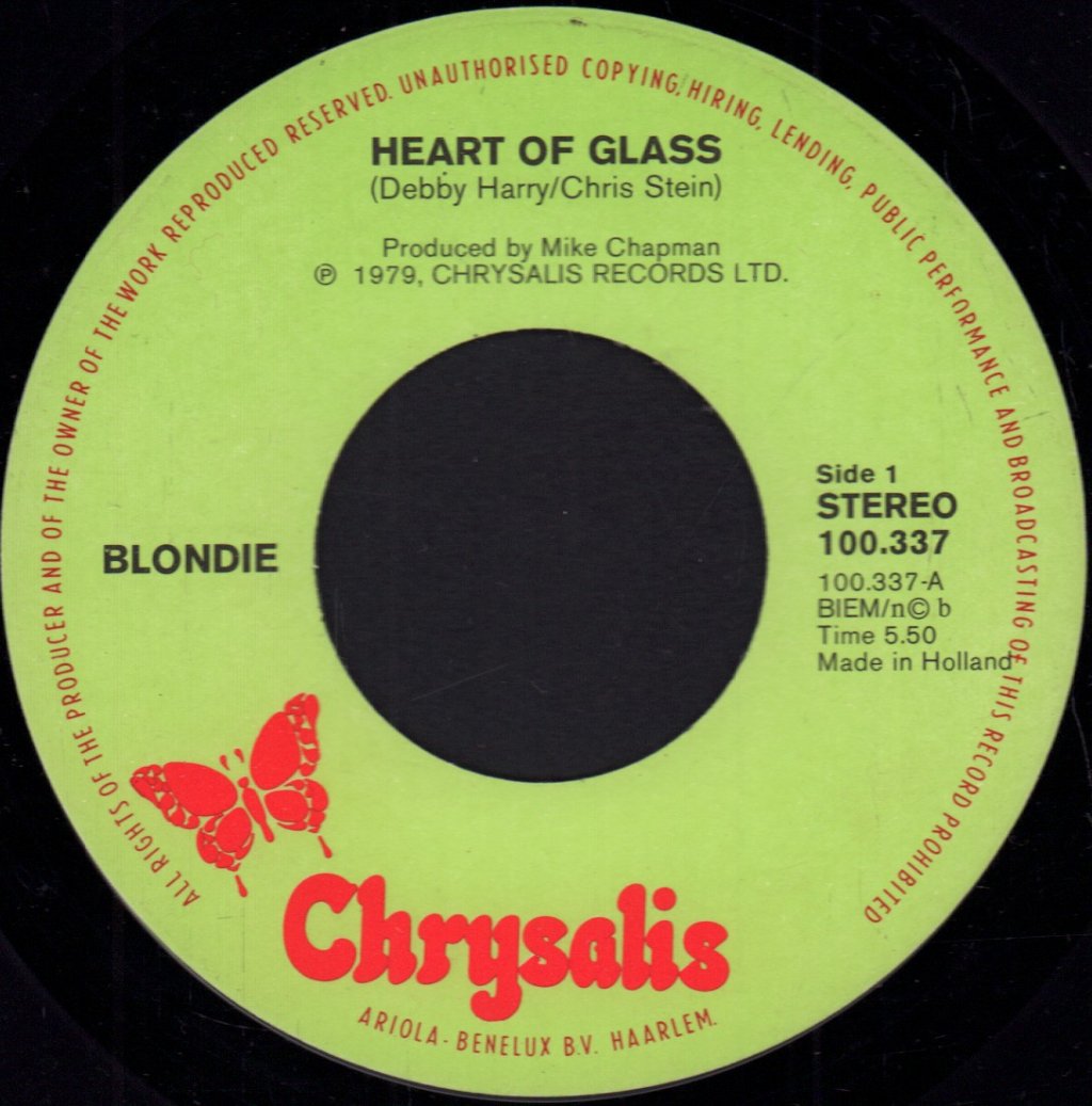 Blondie - Heart Of Glass - 7 Inch