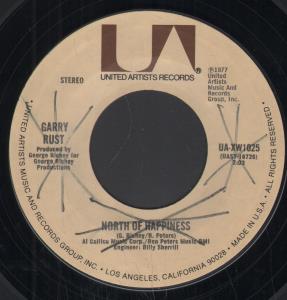 Garry Rust - North Of Happiness - 7 Inch