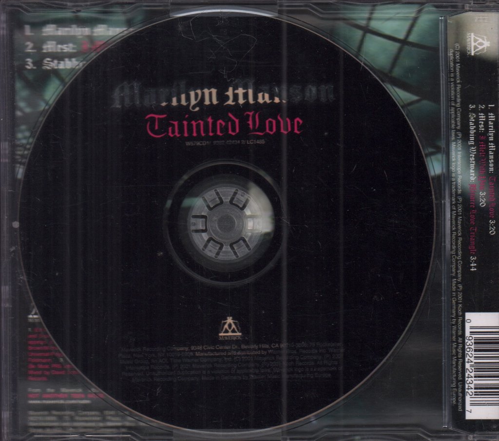 Marilyn Manson/Mest/Stabbing Westward - Tainted Love/I Melt With You/Bizarre Love Triangle - Cd