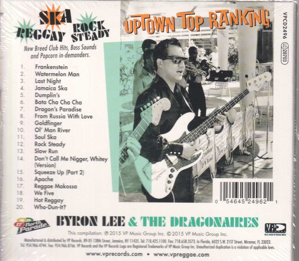 Byron Lee And The Dragonaires - Uptown Top Ranking - Cd