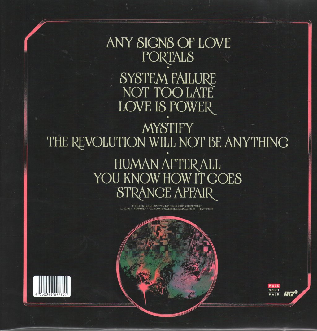 Crazy P - Any Signs of Love - Double Lp