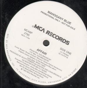 Mahogany Blue - Affair - 12 Inch