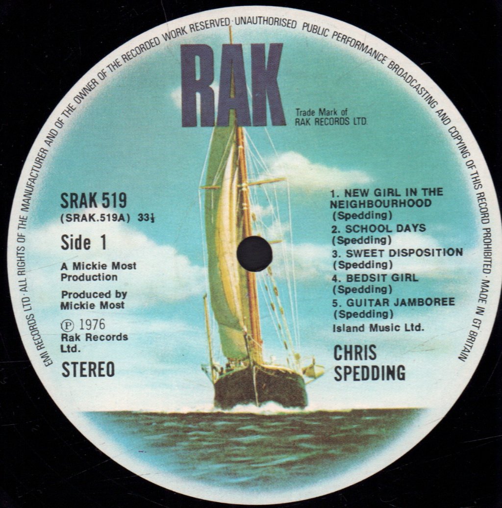 Chris Spedding - Chris Spedding - Lp