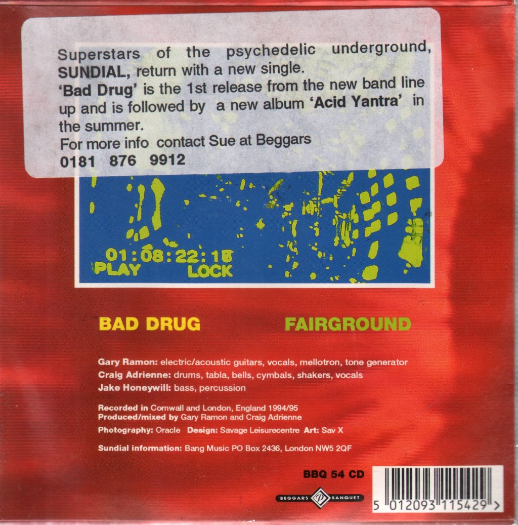Sundial - Bad Drug - Cd