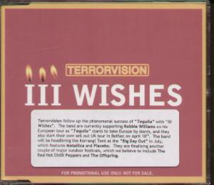 Terrorvision - 3 Wishes - Cd
