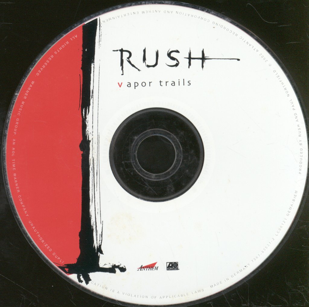 Rush - Vapor Trails - Cd