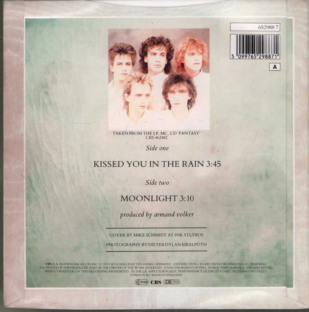 Freiheit - Kissed You In The Rain - 7 Inch