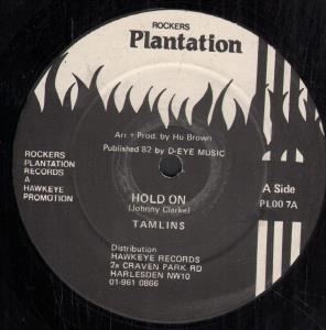 Tamlins - Hold On - 12 Inch