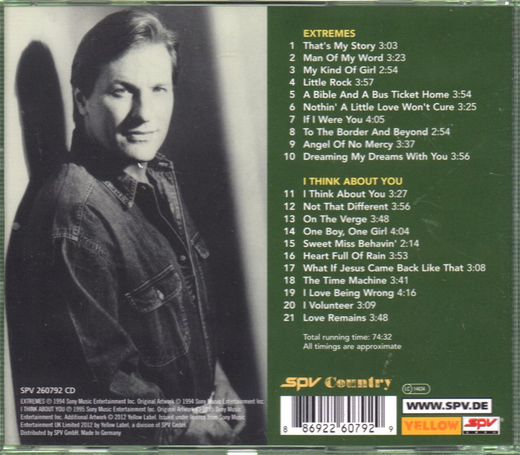 Collin Raye - Extremes / I Think About You - Cd