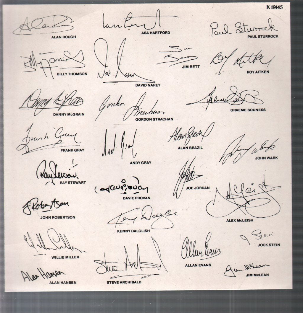 Scottish World Cup Squad - We Have A Dream - 7 Inch