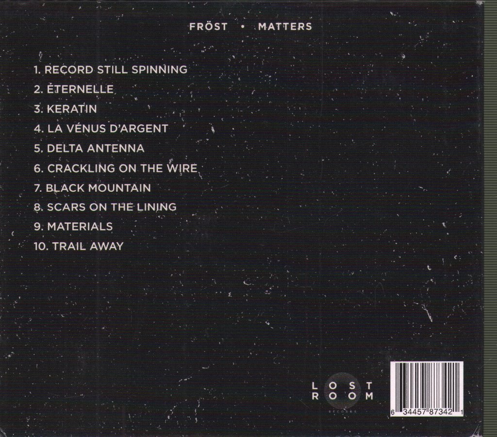 Frost - Matters - Cd