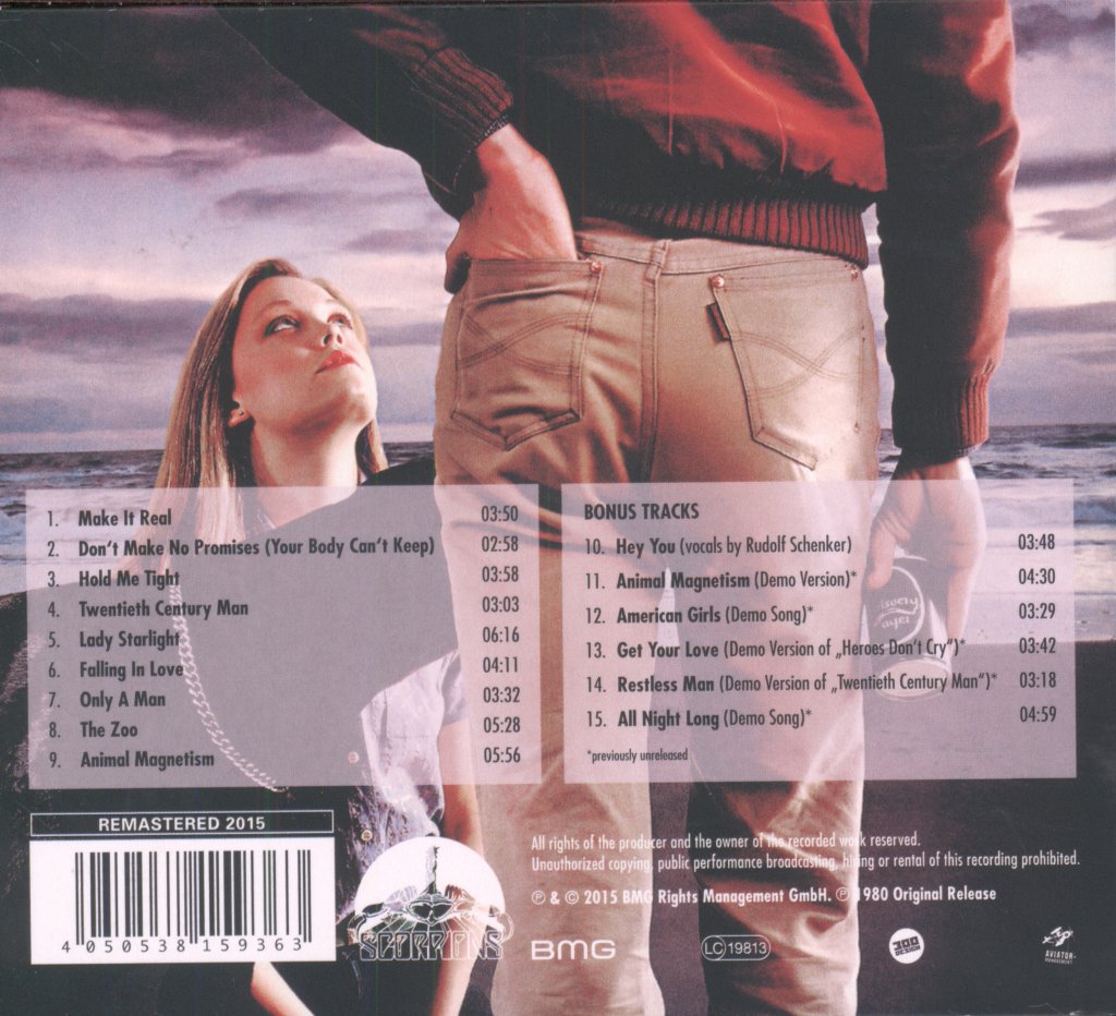 Scorpions - Animal Magnetism - Cd