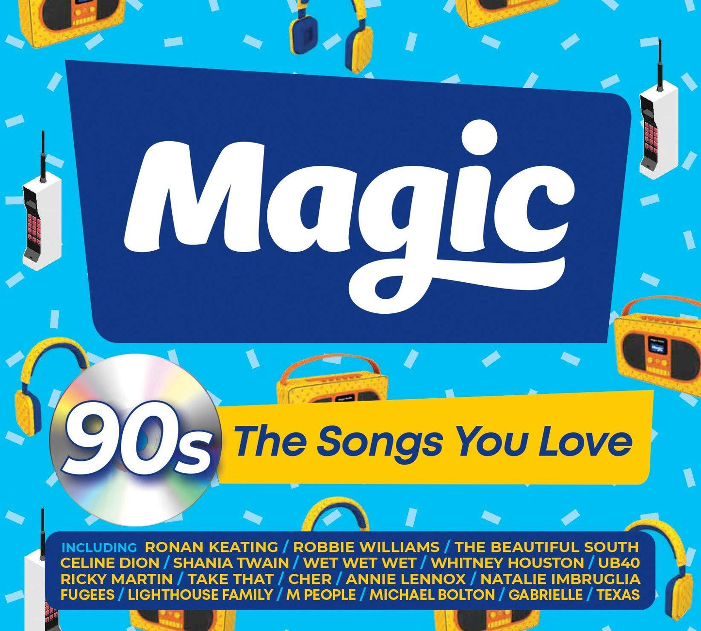 Various Artists - Magic 90's - the Songs You Love - Triple Cd