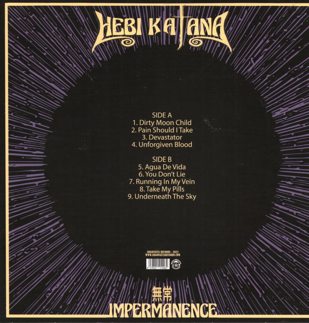 Hebi Katana - Impermanence - Lp