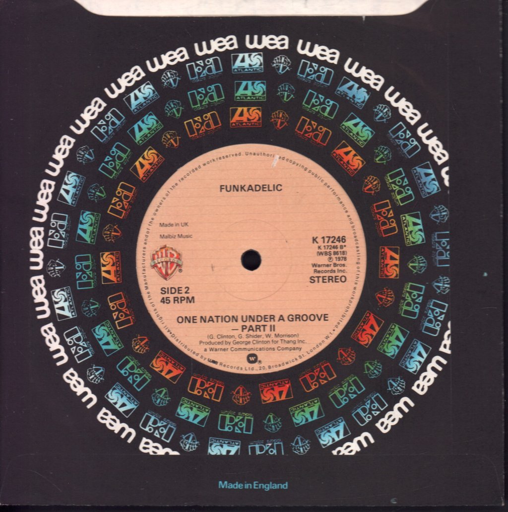 Funkadelic - One Nation Under A Groove - 7 Inch