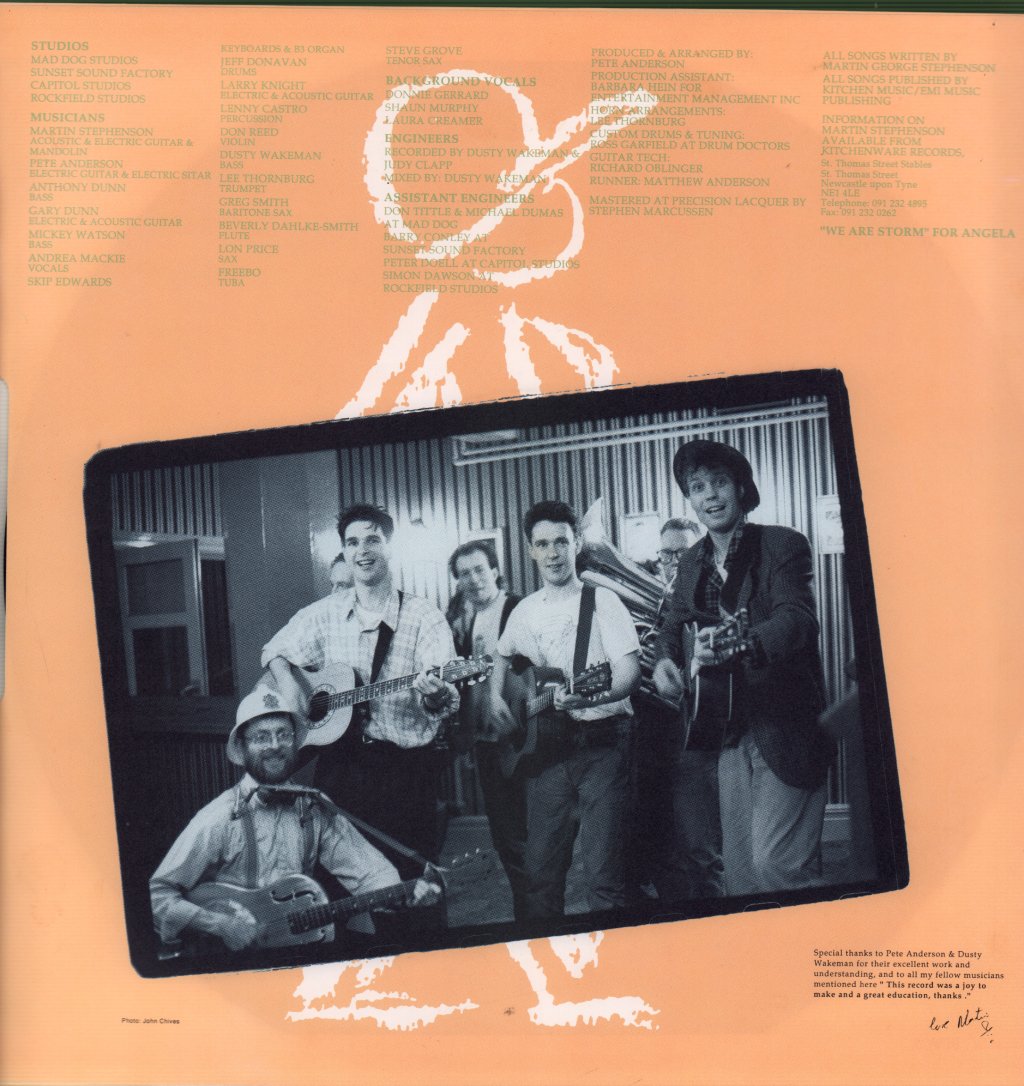 Martin Stephenson And The Daintees - Salutation Road - Lp