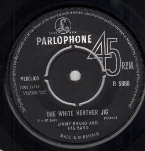 Jimmy Shand - White Heather Jig - 7 Inch