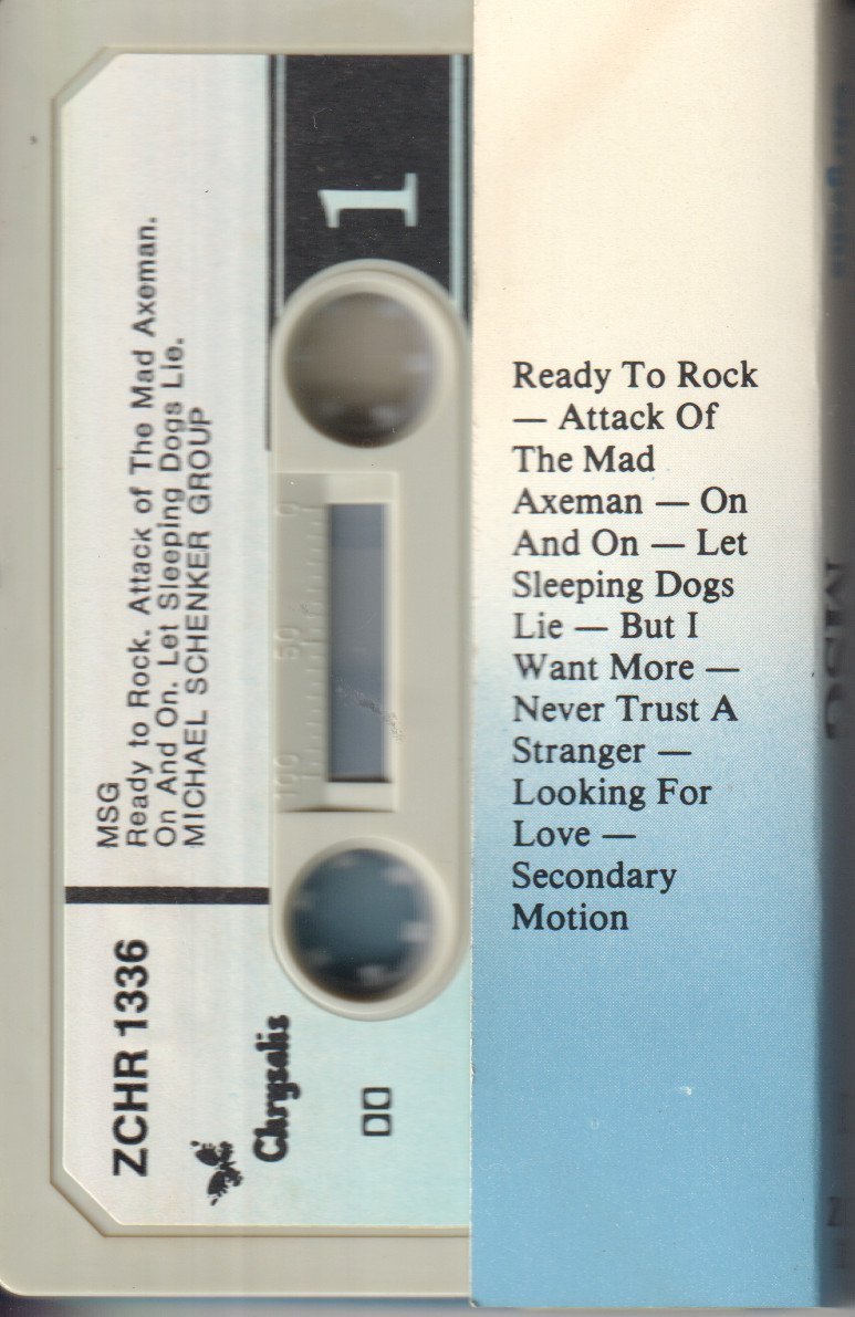Michael Schenker Group - Msg - Cassette