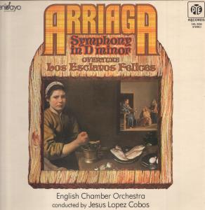English Chamber Orchestra / Jesus Lopez Cobos - Arriaga - Symphony In D Minor - Lp