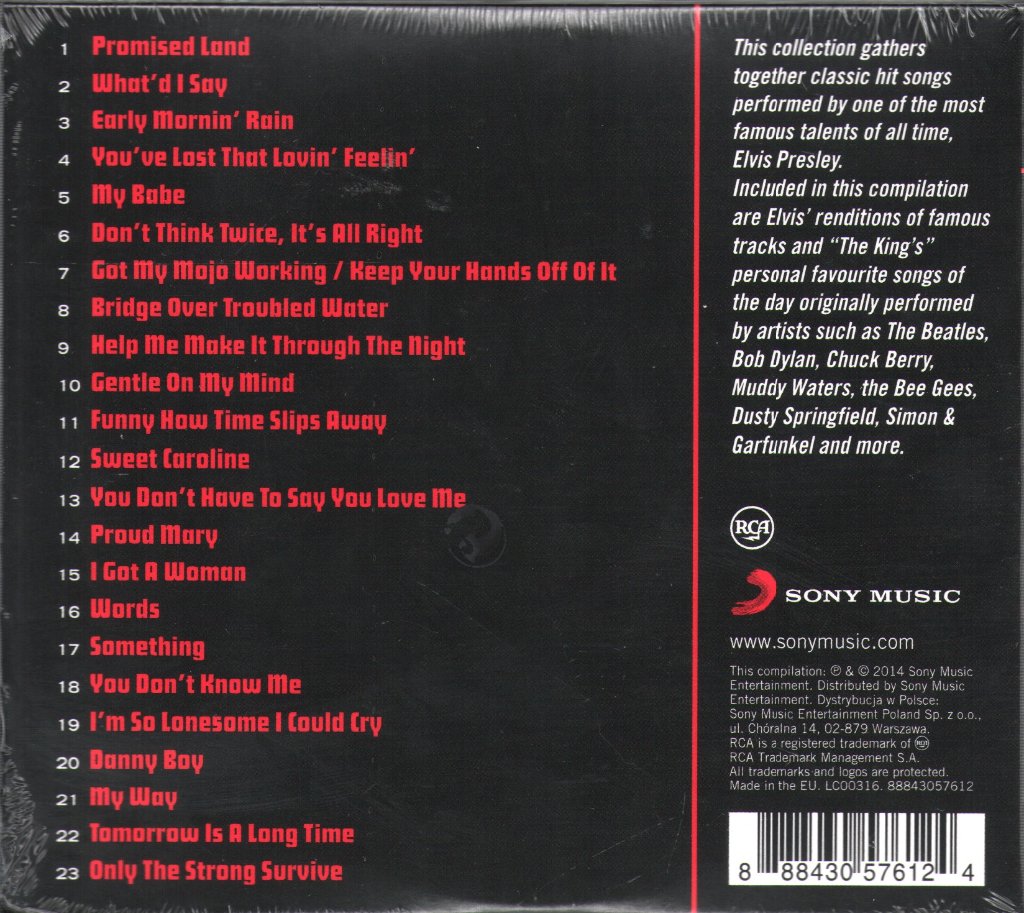 Elvis Presley - Elvis Sings... - Cd