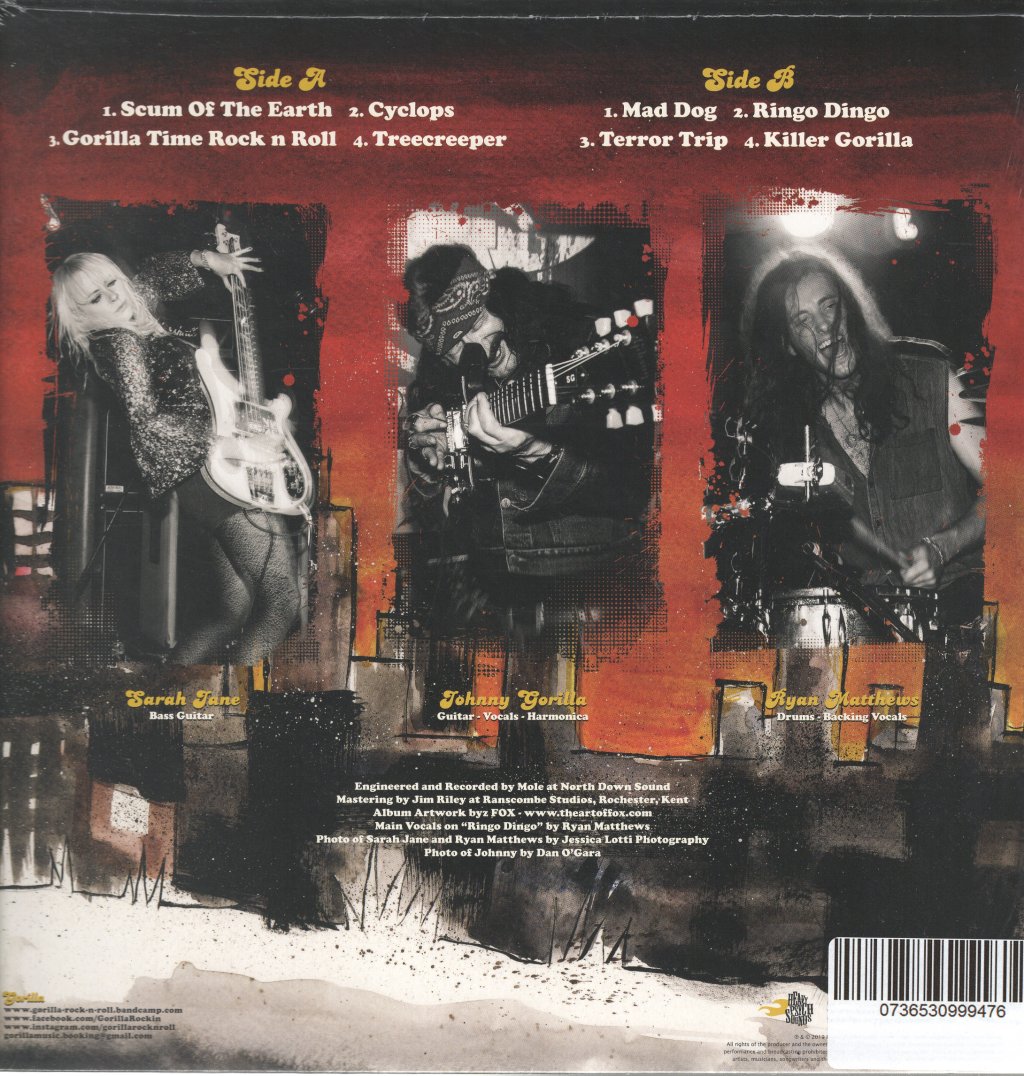 Gorilla (Heavy Psych Sounds) - Treecreeper - Lp