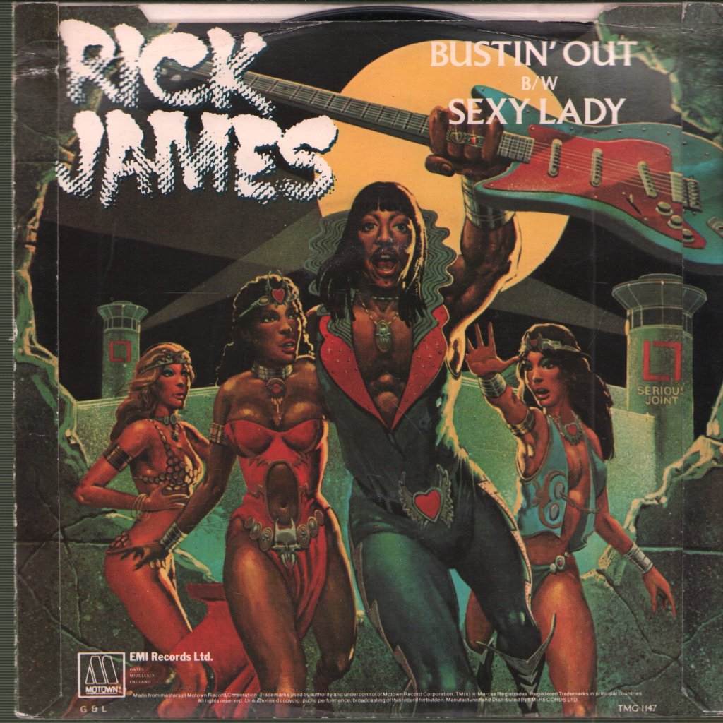 Rick James - Bustin' Out - 7 Inch