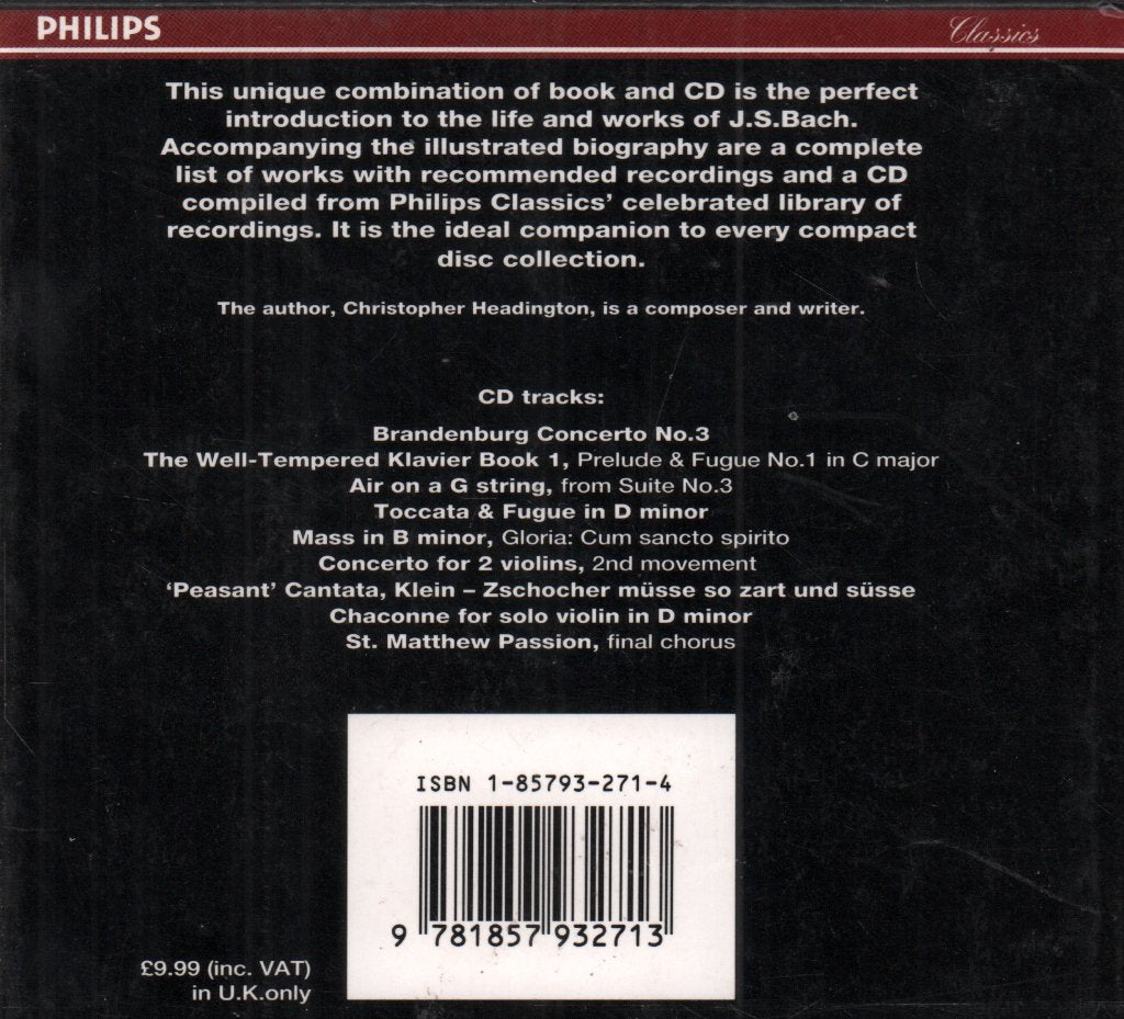 Johann Sebastian Bach - compact companions - Cd