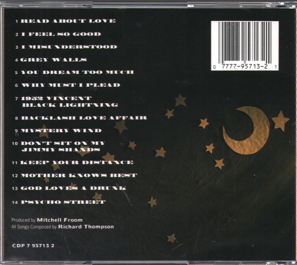 Richard Thompson - Rumor And Sigh - Cd