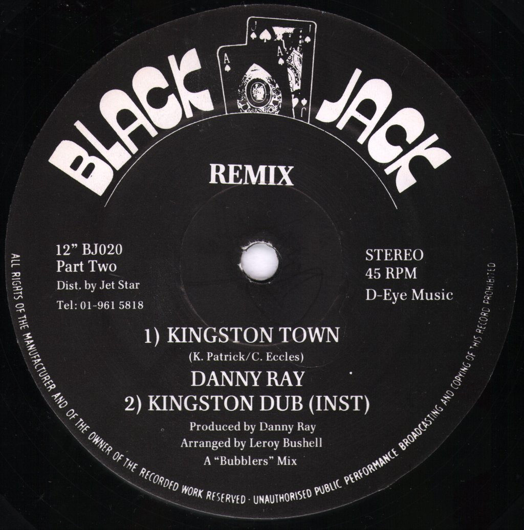 Danny Ray - Kingston Town - 12 Inch