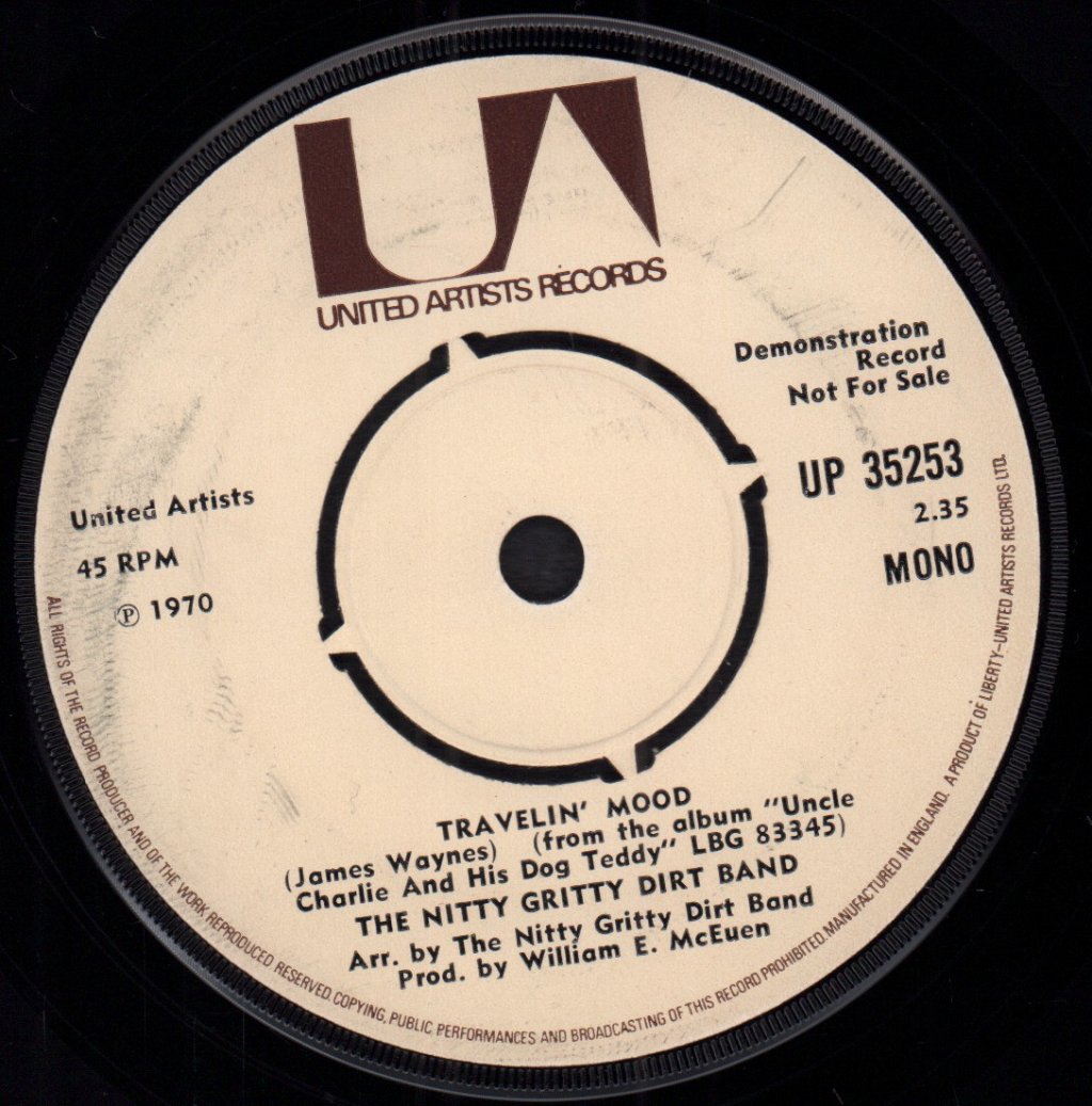 Nitty Gritty Dirt Band - House At Pooh Corner - 7 Inch