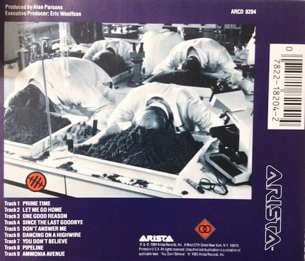 Alan Parsons Project - Ammonia Avenue - Cd