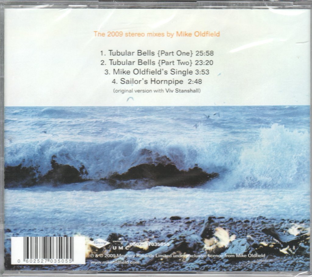 Mike Oldfield - Tubular Bells - Cd